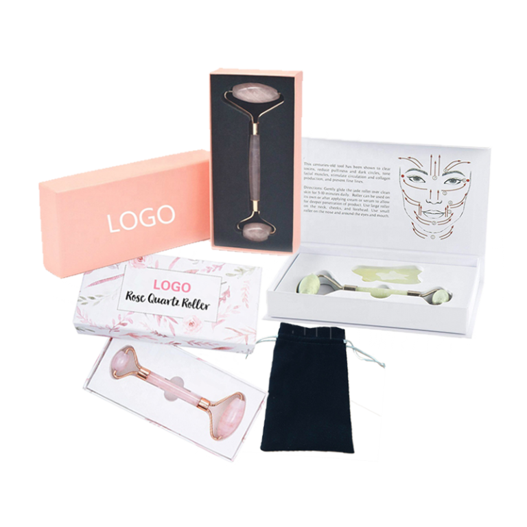 the packaging of jade roller