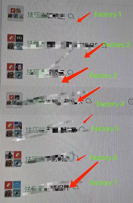 jingsourcing agent coordinate production across 7 factories