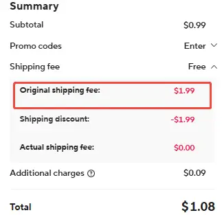 AliExpress parcel shipping