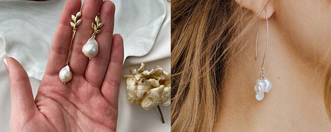Baroque Pearl Pendants