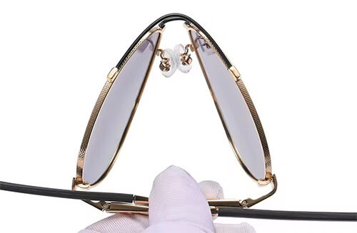 Memory metal sunglass