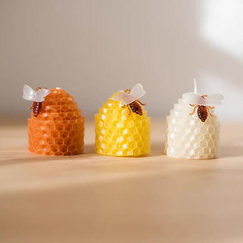 Beeswax candles