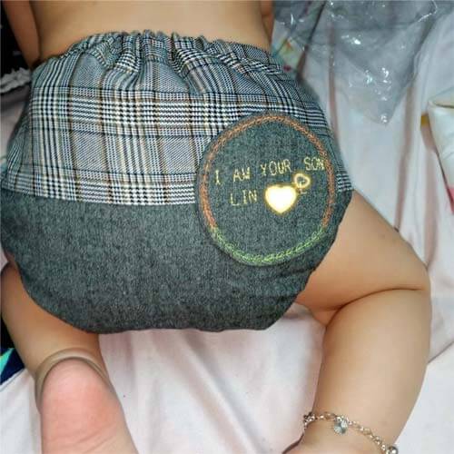 Wool cover for cloth diapers