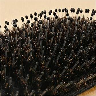 boar bristle material brush
