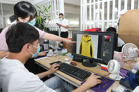 Sanmen production base for shell jackets