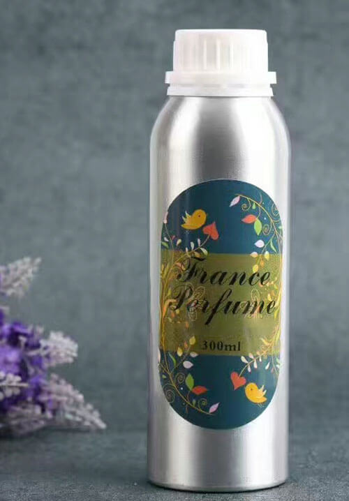 aluminum perfume bottle