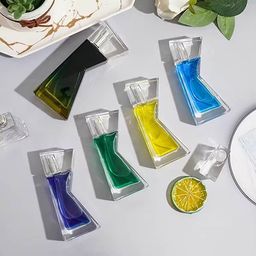 glass perfume bottles