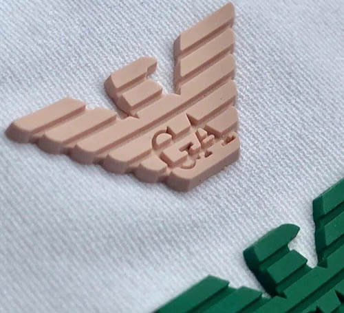 Silicone ink screen printing