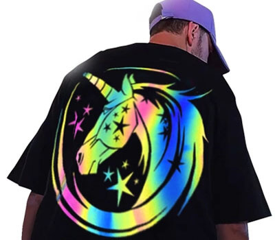 heat transfer with rainbow reflective