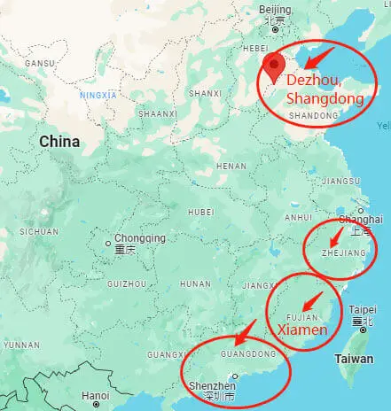 4 fitness equipment manufacturing clusters in China