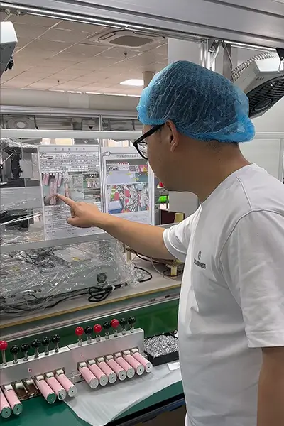 follow up toothbrush prodcution in factory