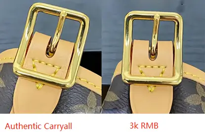 authentic Carryall vs top-tier superfake