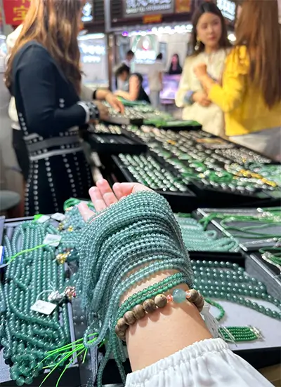 Jade bracelet