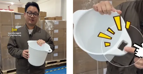 ice bucket with handle