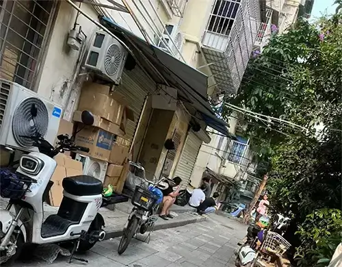 replicas hidden in residential buildings