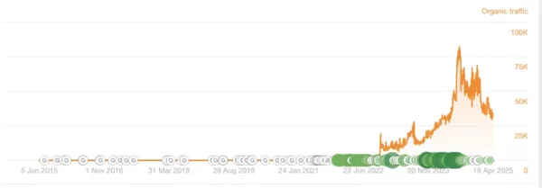 July website traffic