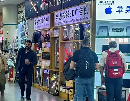 Foreign buyers at SEG Market