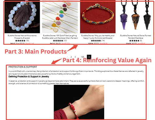 Buddha Stone shopping page