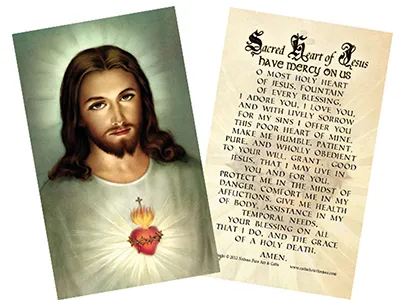 prayer card