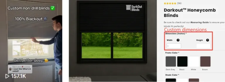 Blackout Honeycomb Blinds