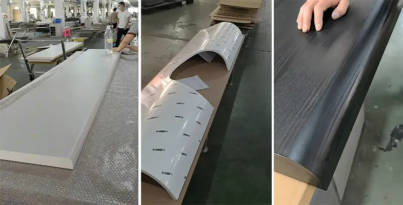 curved decorative panels