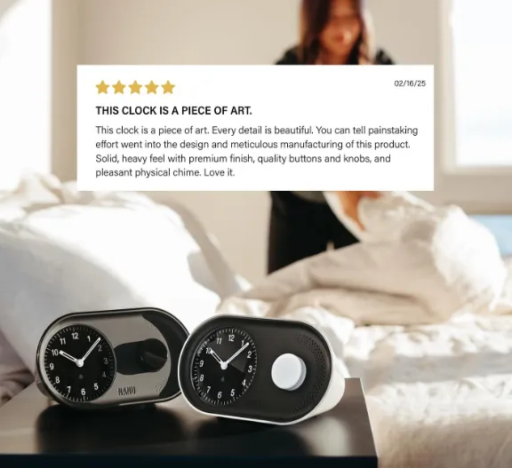 Nanu's customer review content