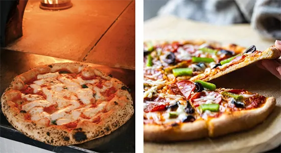 Neapolitan pizza vs homemade pizza