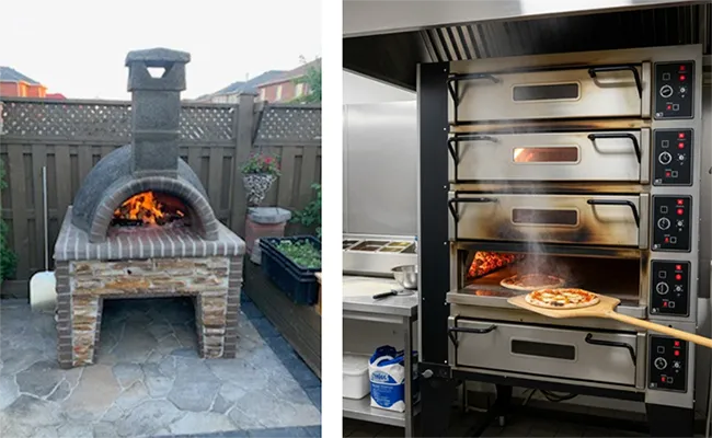 traditional outdoor pizza ovens