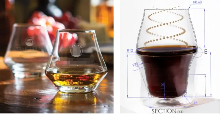 Whiskey Glasses vs. AVENSI Coffee Cups